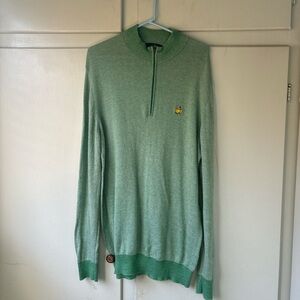 Collection B Light Green Zip-Up Sweater
